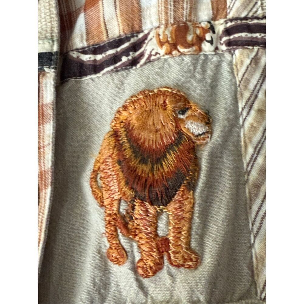 Studio Collection Animal Print Patchwork Vest – B… - image 6